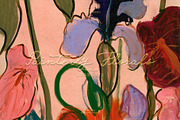 Painterly Florals, a Background Graphic by nadispasibenko (Thumbnail 4 of 9)
