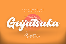 Geijutsuka Script Font
