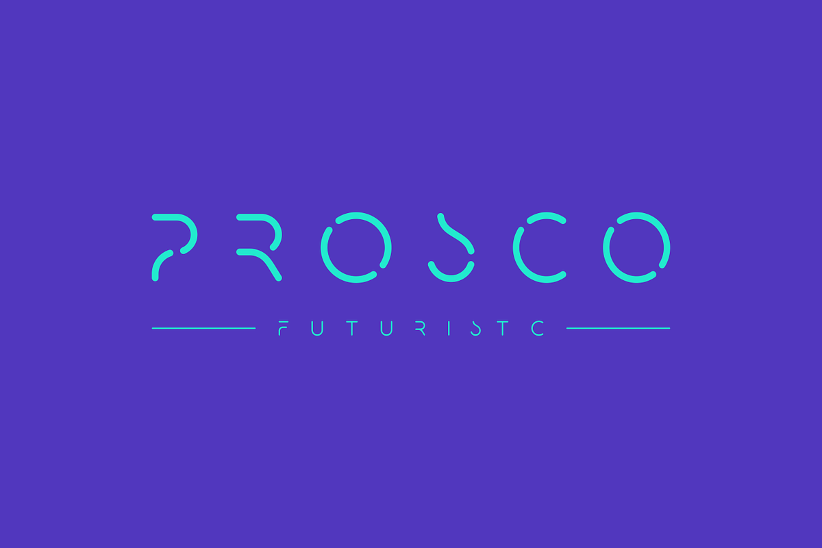 Crospo - Modern Futuristic Typeface, a Sans Serif Font by Letterna (Photo 2 of 4)