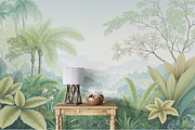 Forest Art Wallpaper Set, an Illustration by fei long (Thumbnail 2 of 9)