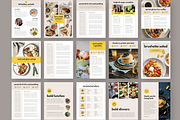 Food Creator Cookbook Template, a Magazine Template by Studio Soluna (Thumbnail 5 of 10)