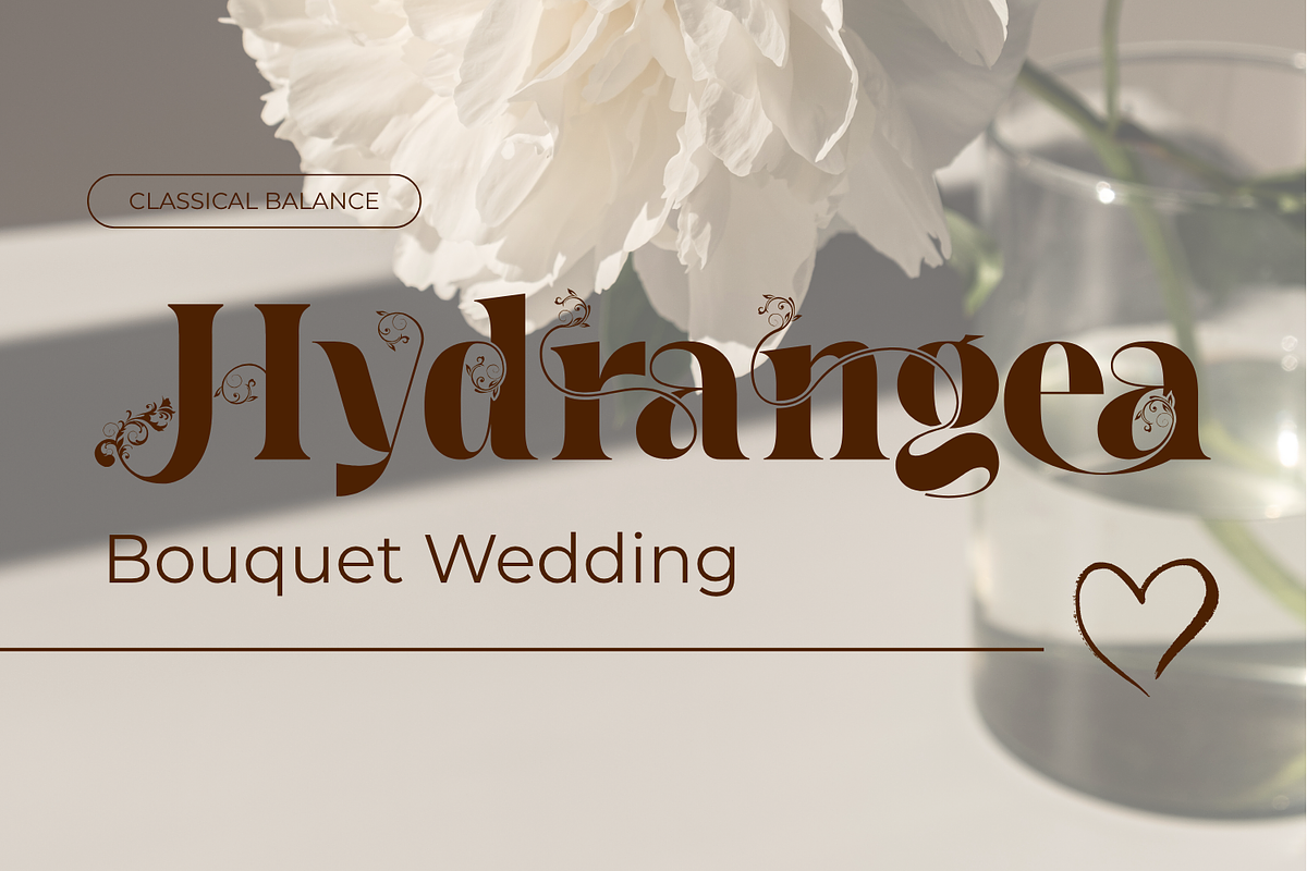 Classical Balance - Decorative Font, a Serif Font by 177Studio (Photo 5 of 8)