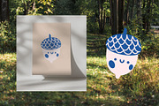 Autumn forest vector bundle, an Animal Illustration by Luamor (Thumbnail 11 of 13)