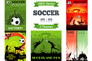 Soccer Posters and Concepts, a Healthcare Illustration by TAlex