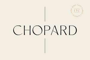 Chopard Font Family