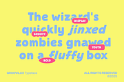 Groovilux - Retro Sans Bold Display, a Font by Indotype Foundry (Thumbnail 3 of 10)