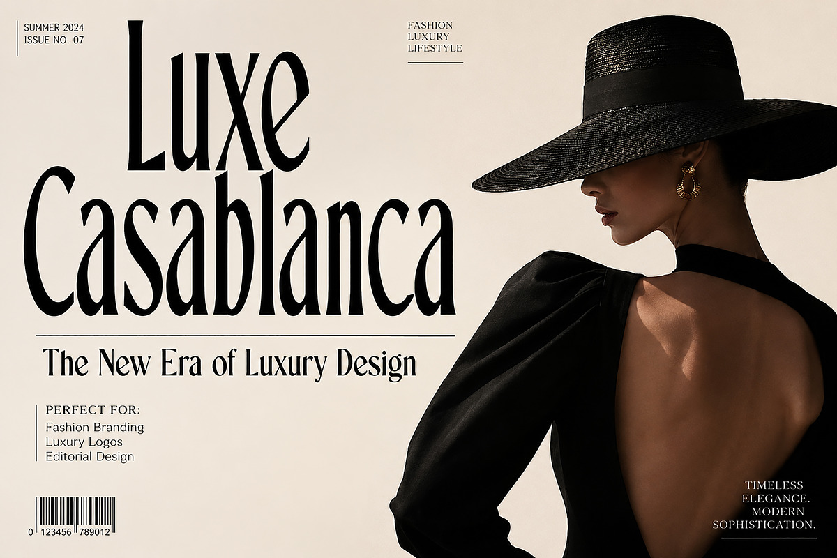 Luxe Casablanca, a Serif Font by Wow Magic (Photo 3 of 4)