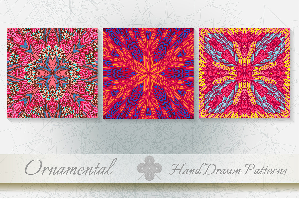 10 Ornamental Patterns. Set#4 preview 4