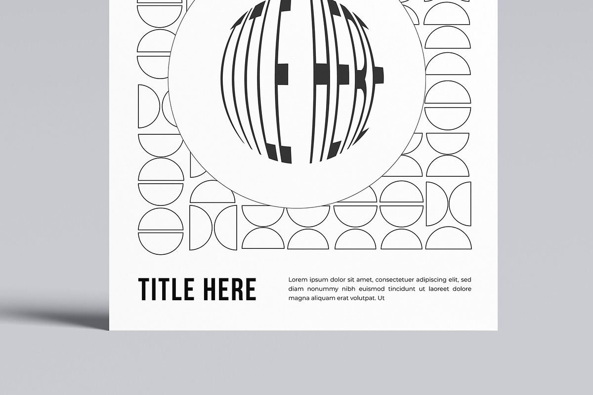 Modern Poster Design Layout, a Poster Template by MightyDesign (Photo 5 of 8)