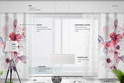 Long Curtain Mockup Set, a Product Mockup by Creatsy (Thumbnail 5 of 7)