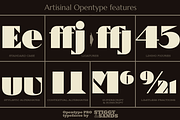 Artisinal, a Sans Serif Font by Stiggy & Sands (Thumbnail 8 of 9)