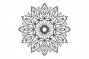 Mandala Silhouette Vector Bundle, an Illustration by Designer_Momina (Thumbnail 6 of 9)