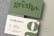 Mighe Huntera - Retro Modern Serif, a Serif Font by Namara Creative Studio (Thumbnail 6 of 14)