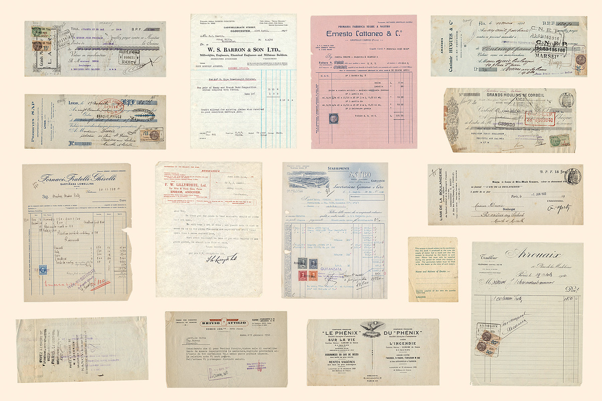 Vintage Ephemera Collection