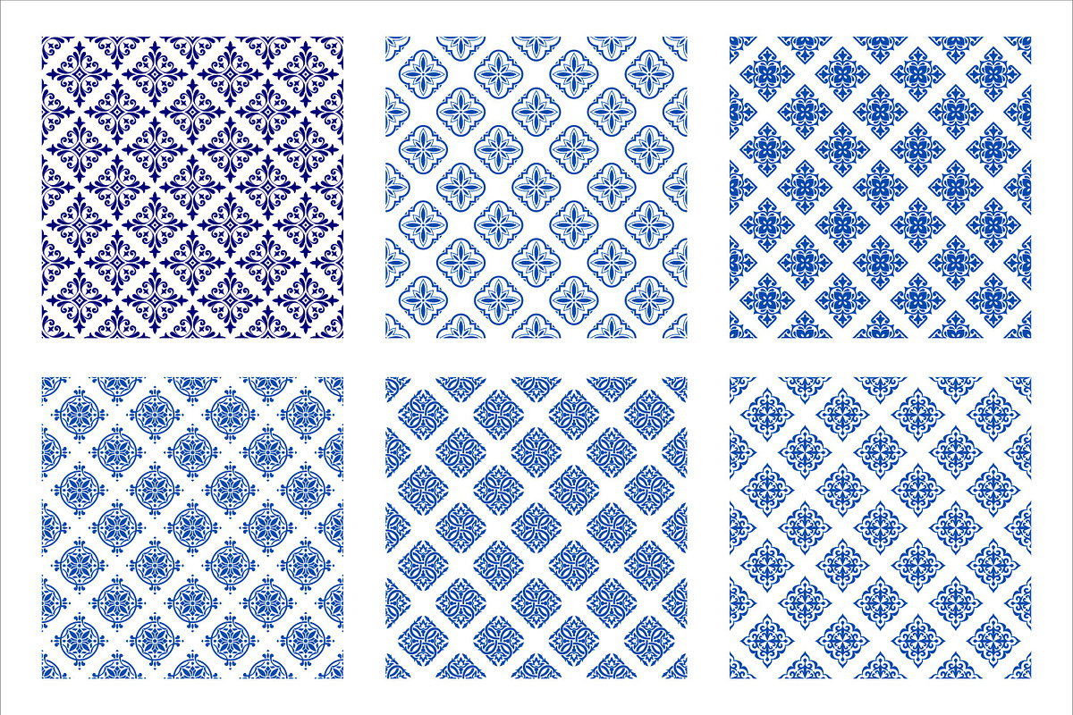 Pack of 50 abstrack floral pattern, a Pattern Graphic by Brainware Graphic (Photo 3 of 11)