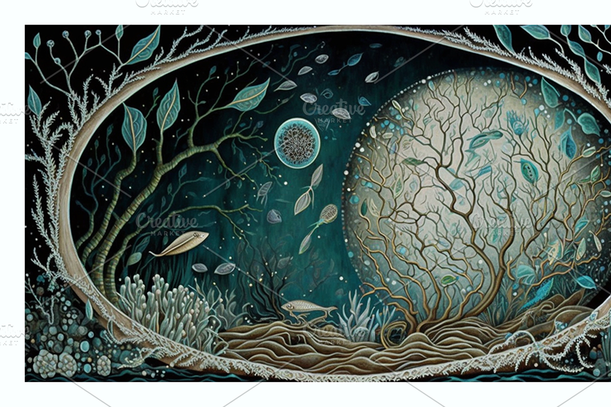 Vifu Collection · Nature Vision, a Decorative Illustration by milatovar (Photo 17 of 18)