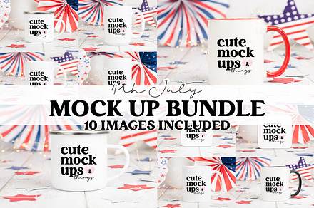 4th July Mockup Bundle