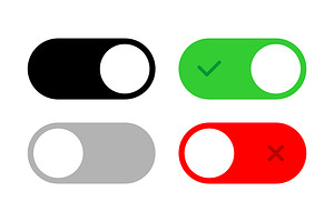 On and Off button, an Object Graphic by Volyk