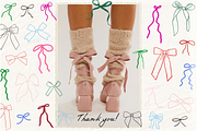 Mixed Bow Collection: Cut-Out & Draw, an Object Graphic by lerinartstudio (Thumbnail 12 of 12)