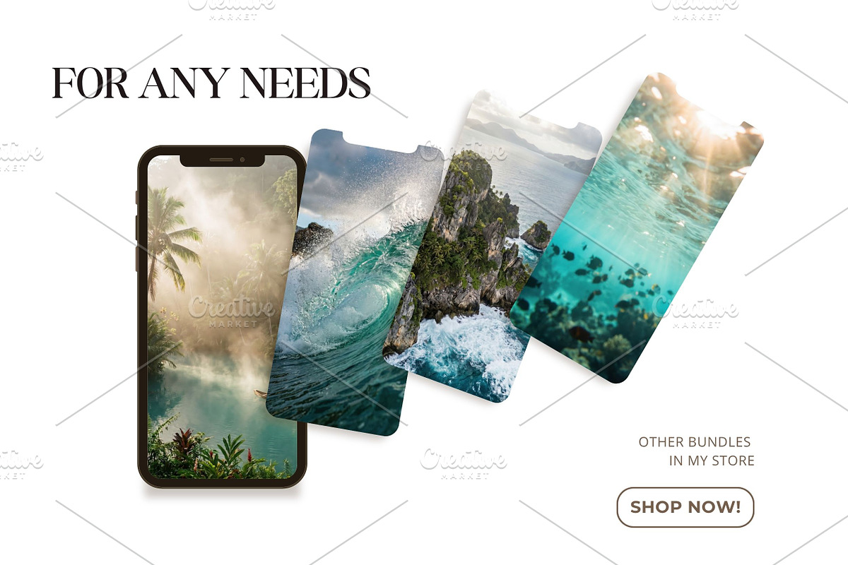 Tropical Ocean Stock Photos, a Nature Photo by Selenique Studio (Photo 5 of 9)