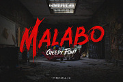 Malabo - Creepy Font, a Font by edukka (Thumbnail 1 of 15)