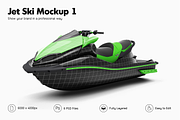 Kawasaki Jet Ski PSD Mockup