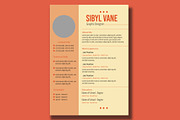 Modern Resume Template, a Templates & Theme by studiogstock (Thumbnail 2 of 2)
