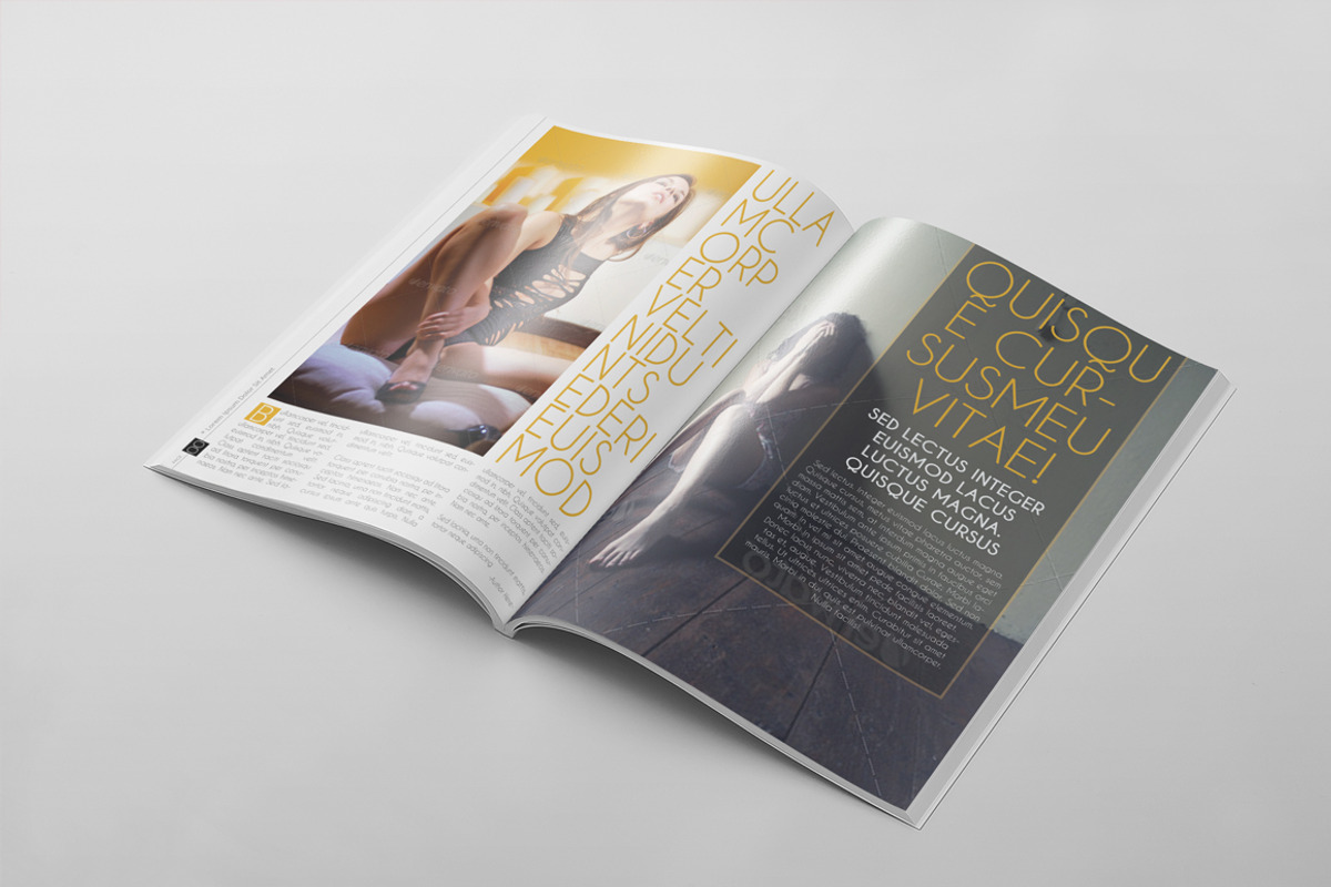 Magazine Template 21, a Magazine Template by pmvch (Photo 6 of 10)