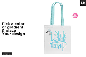 Canvas Shopper Bag Mock-up