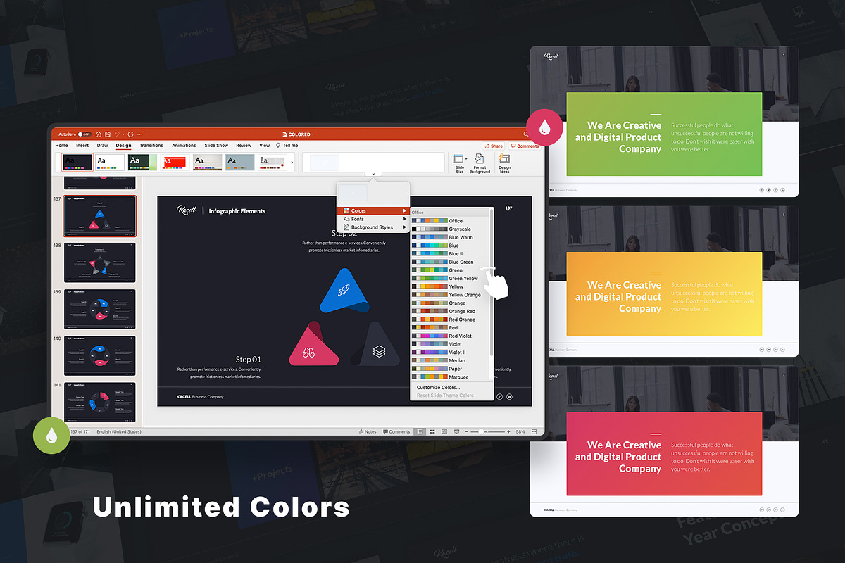 KACELL Multipurpose Presentation, a Presentation Template by UDEA Store (Photo 7 of 9)