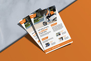 Delivery Service Flyer, a Flyer Template by retrographix (Thumbnail 3 of 3)