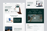 Uidex Banking SaaS Website, a Landing Page Template by Ahmed Rubel (Thumbnail 3 of 4)