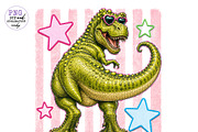 Funny Striped Animal Hand Drawn, an Animal Illustration by CreationArt (Thumbnail 14 of 15)