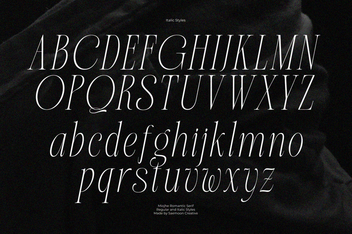 Miojhe, a Serif Font by saemoon creative (Photo 9 of 15)