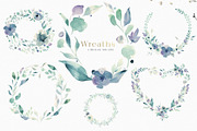 A Mountain Summer Watercolor Set, an Illustration by Creativeqube Design (Thumbnail 11 of 19)