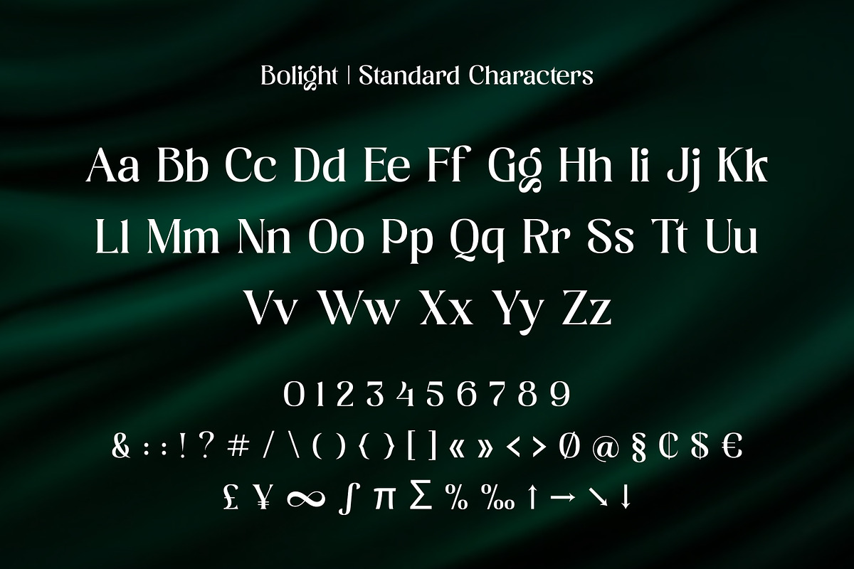 Bolight - Serif Display Font, a Serif Font by Ekahermawan (Photo 12 of 15)