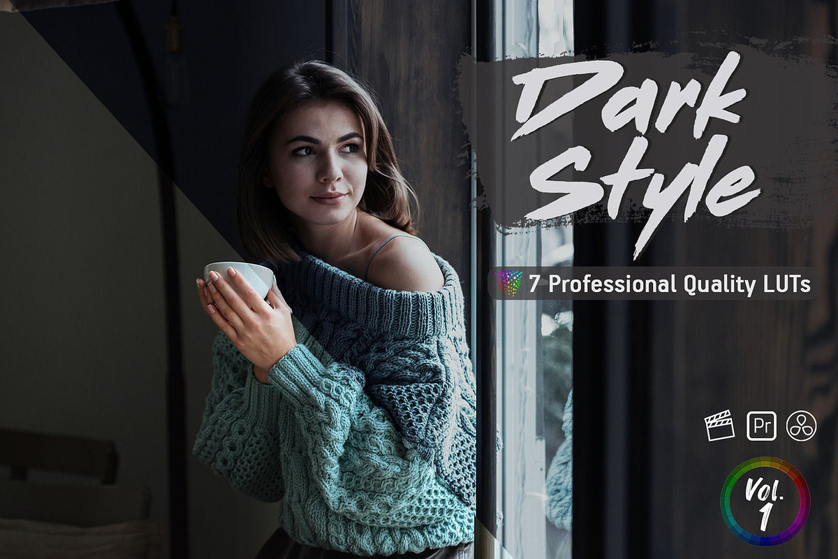 Dark LUTs Final Cut, Premiere Pro, a Preset Add-On by CineMart (Photo 1 of 7)
