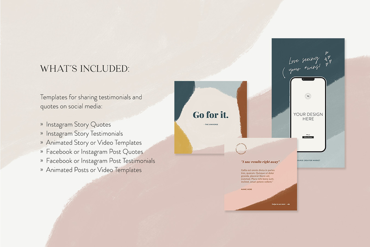 Trendy Social Proof Template Bundle, a Social Media Template by Jessica Rea (Photo 2 of 3)