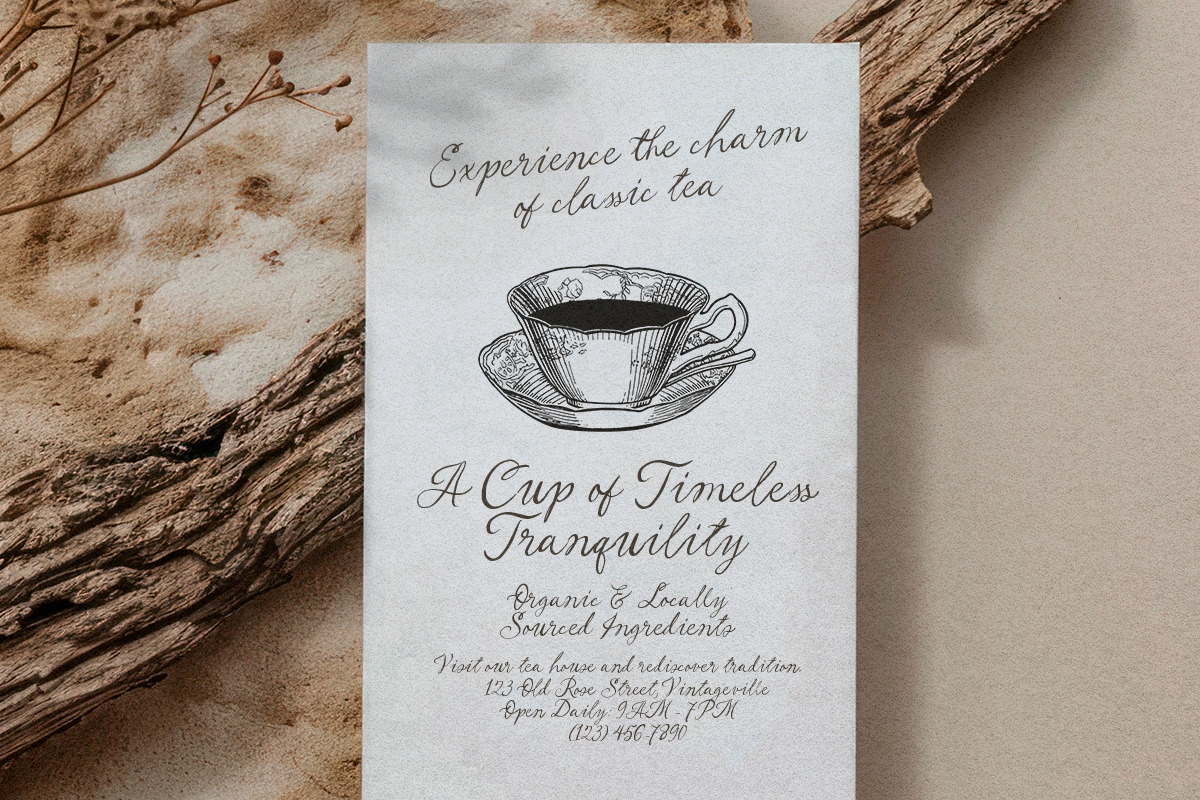 Antelopia - Rough Handwritten Script, a Script Font by Sarid Ezra (Photo 7 of 10)