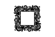 Decorative Nature Frame Silhouette, a Graphic by BIPLOB EXPERT (Thumbnail 2 of 13)