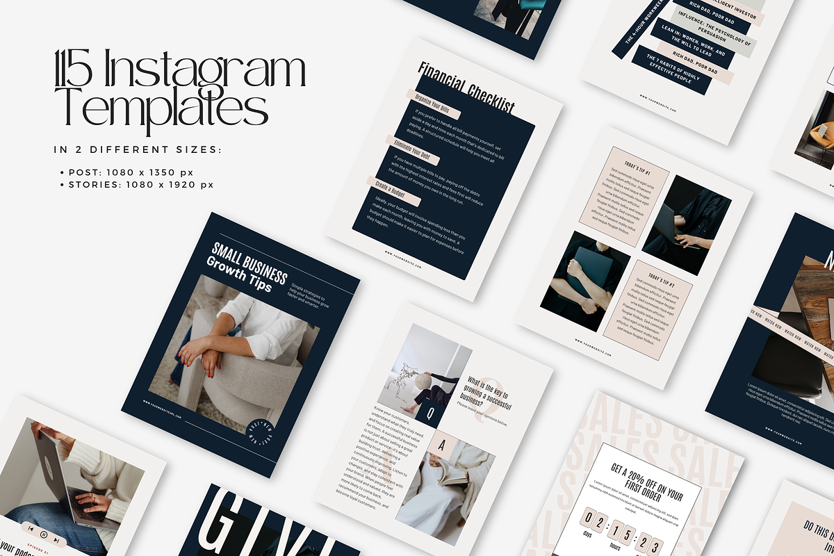 Canva Business Instagram Jane Pro, a Social Media Template by Lovely Confetti (Photo 2 of 8)