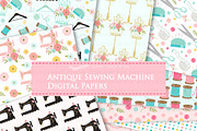 Sewing Machine, Sewing, an Illustration by Mia's Graphic Design (Thumbnail 9 of 9)