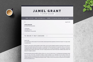 One Page Creative Resume Template