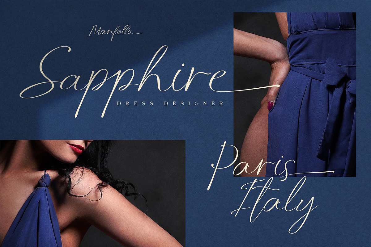 Manfollo Modern Script, a Script Font by alit design (Photo 6 of 15)
