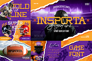 Athletic Essential Font Bundle, a Slab Serif Font by Burntilldead (Thumbnail 3 of 6)