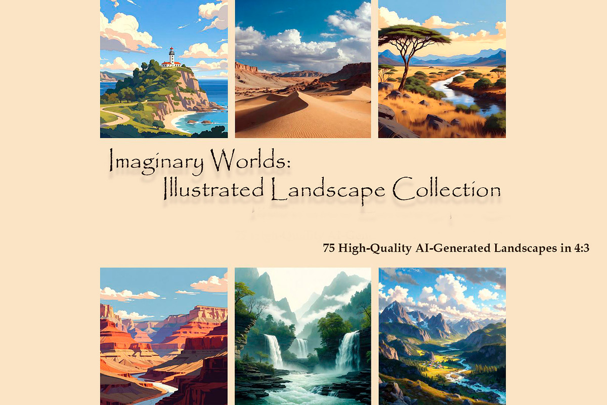 Illustrated Landscape Collection, a Seasonal Illustration by Manuel Breva Colmeiro (Photo 1 of 7)