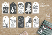 Holly Jolly. Winter doodles, an Object Graphic by Dinkoobraz (Thumbnail 4 of 8)