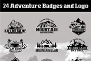 Adventure Badges, a Branding & Logo Template by shazi (Thumbnail 2 of 9)