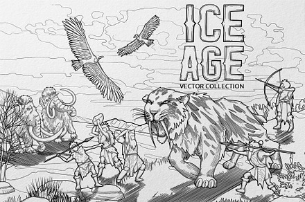 Ice Age - vector graphics