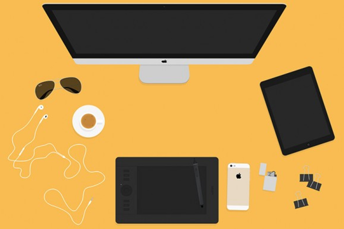 Flat Hero Header Creation Kit preview 2